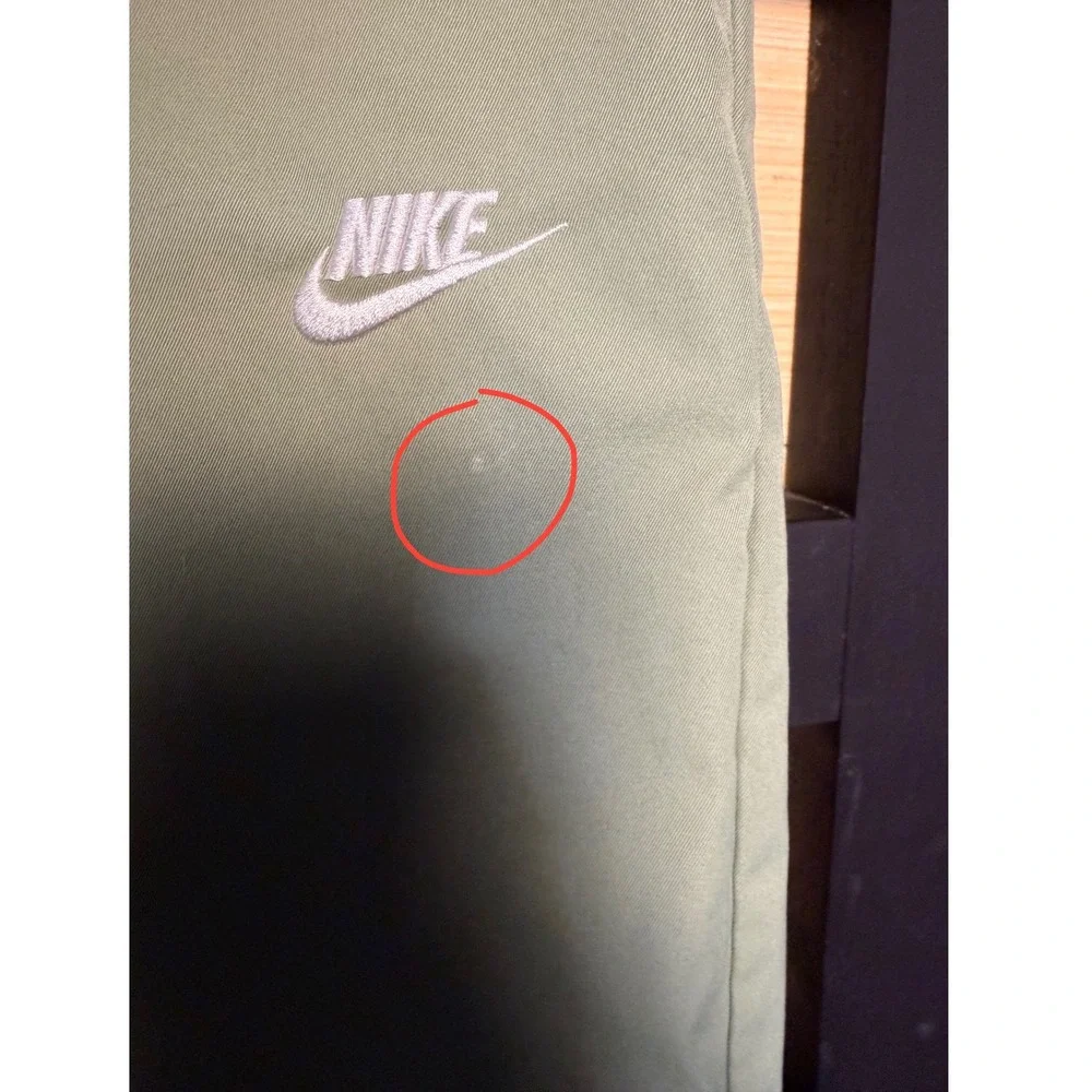 Nike Sportswear Essential Woven Taper Pants‎ Olive Green Women Drawstring Jogger